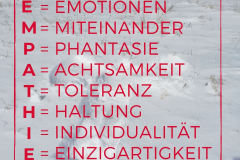 Grau minimalistisch gerahmt Kaffee Instagram-Post