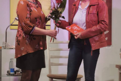 Blumen als Dank